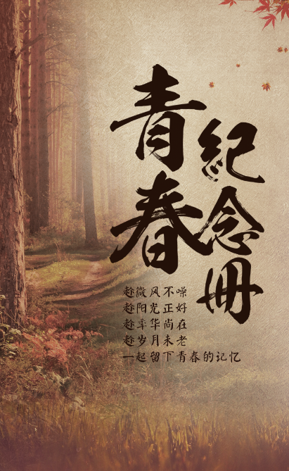 使用预览 青春纪念册